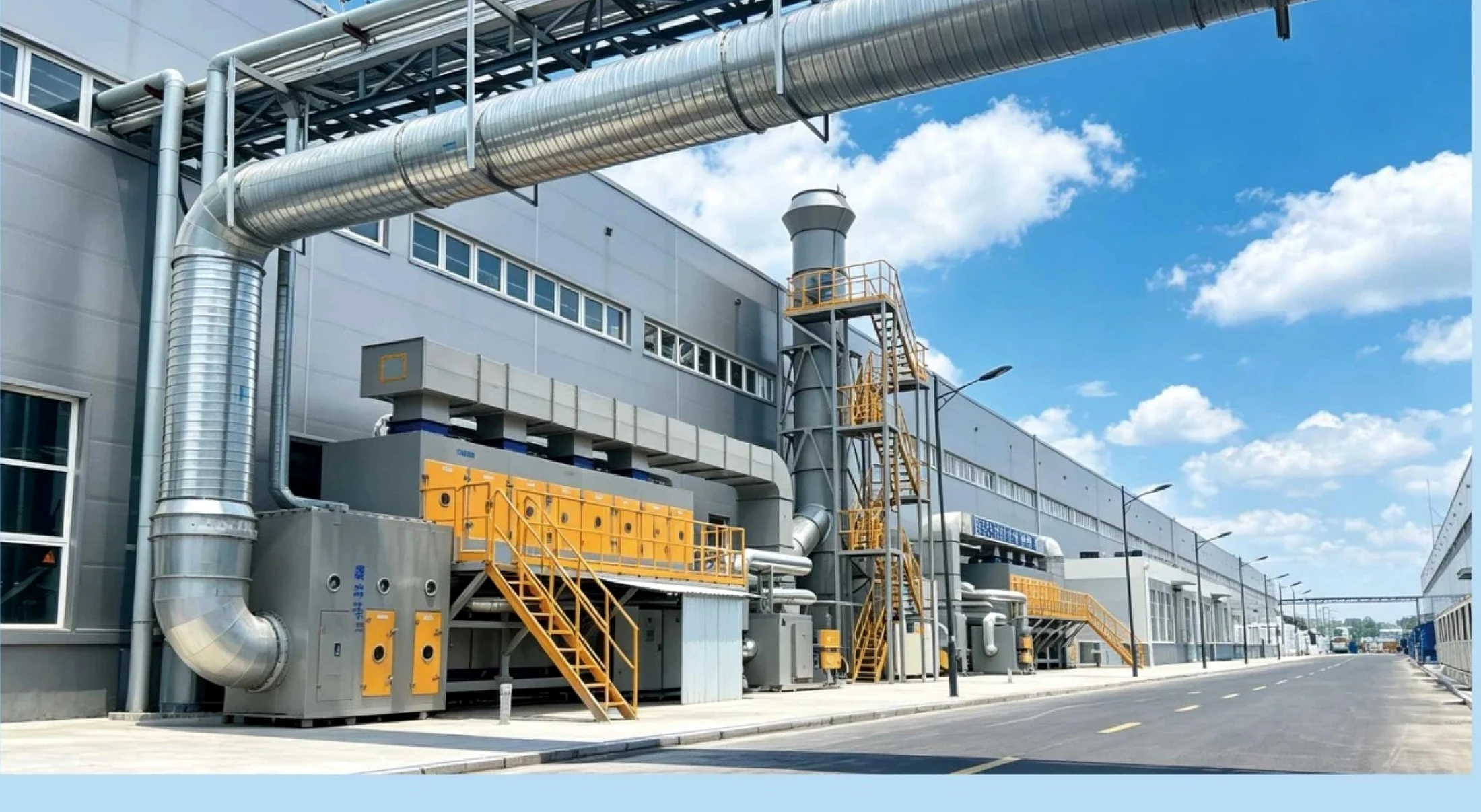 Catalytic Combustion System industrial installation