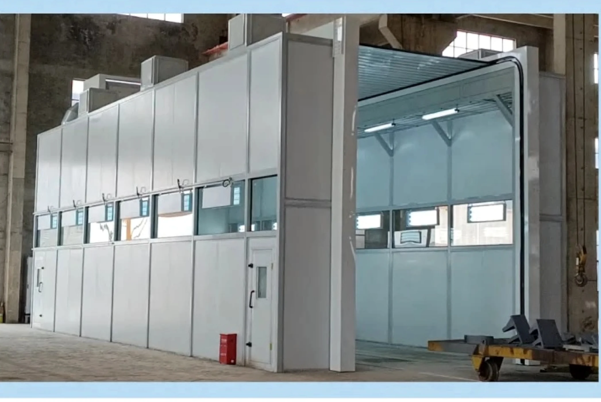 Dust-Free Spray Booth Series reference 4