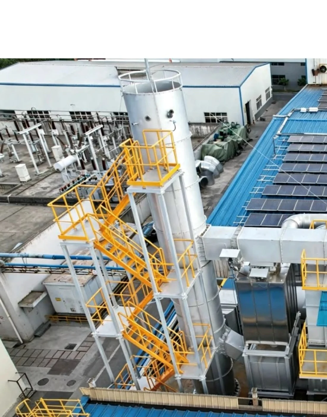 Zeolite Rotor + RTO System industrial installation